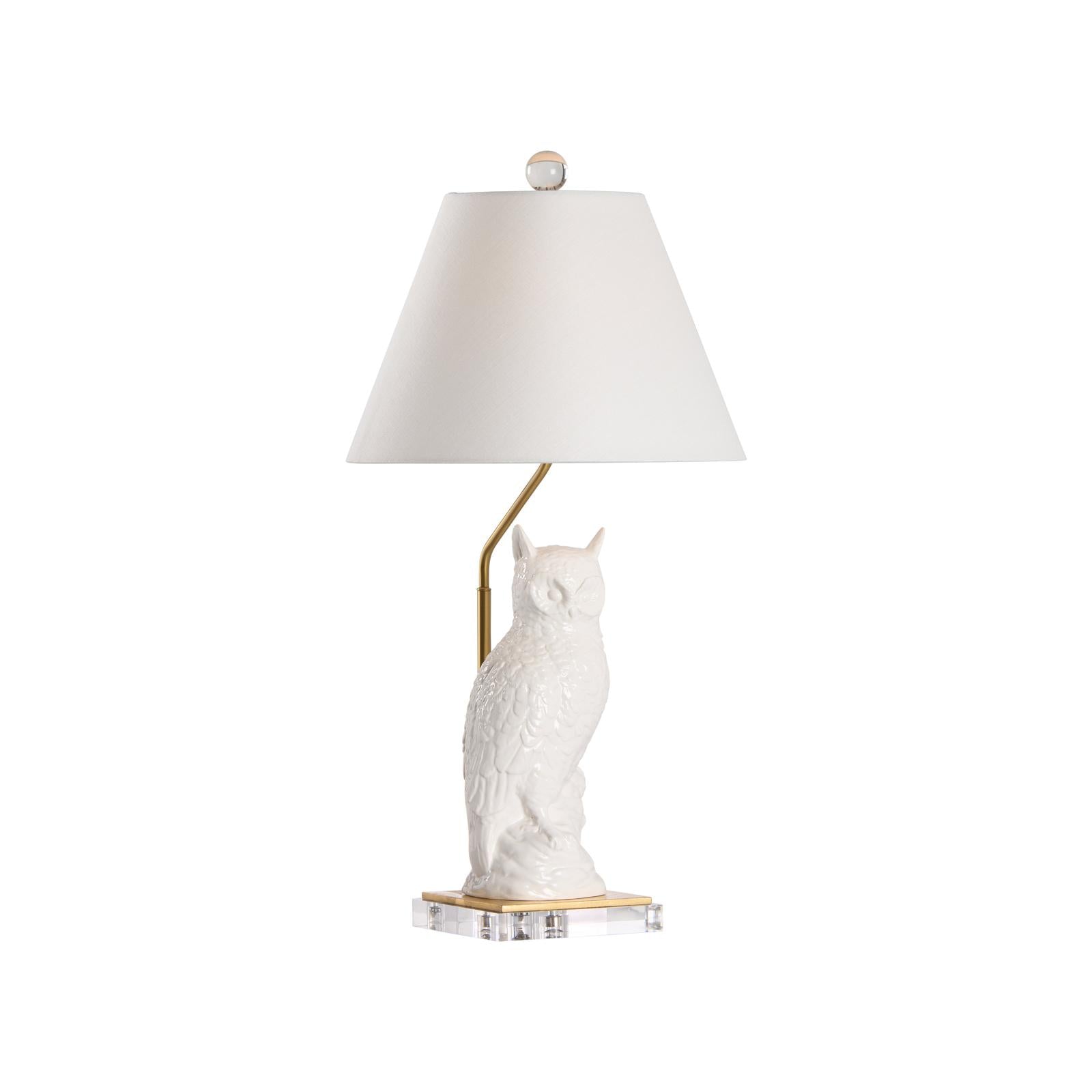 Chelsea House Hoot Table Lamp, Left
