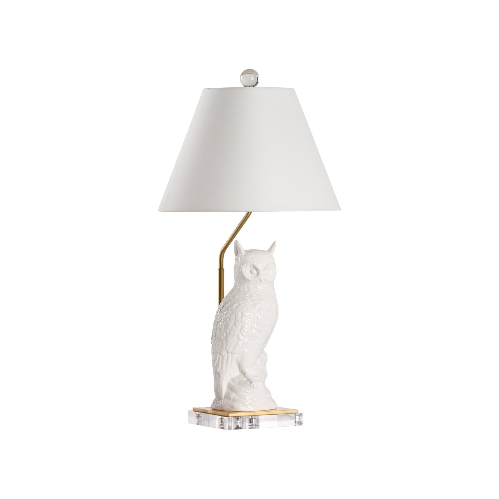 Chelsea House Hoot Table Lamp, Left