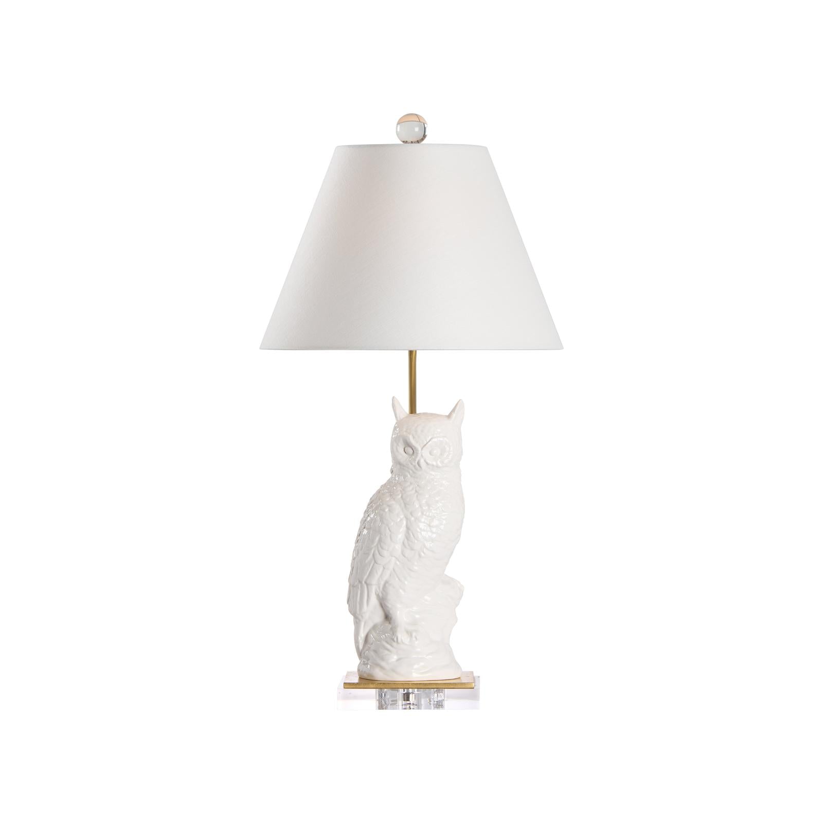 Chelsea House Hoot Table Lamp, Left
