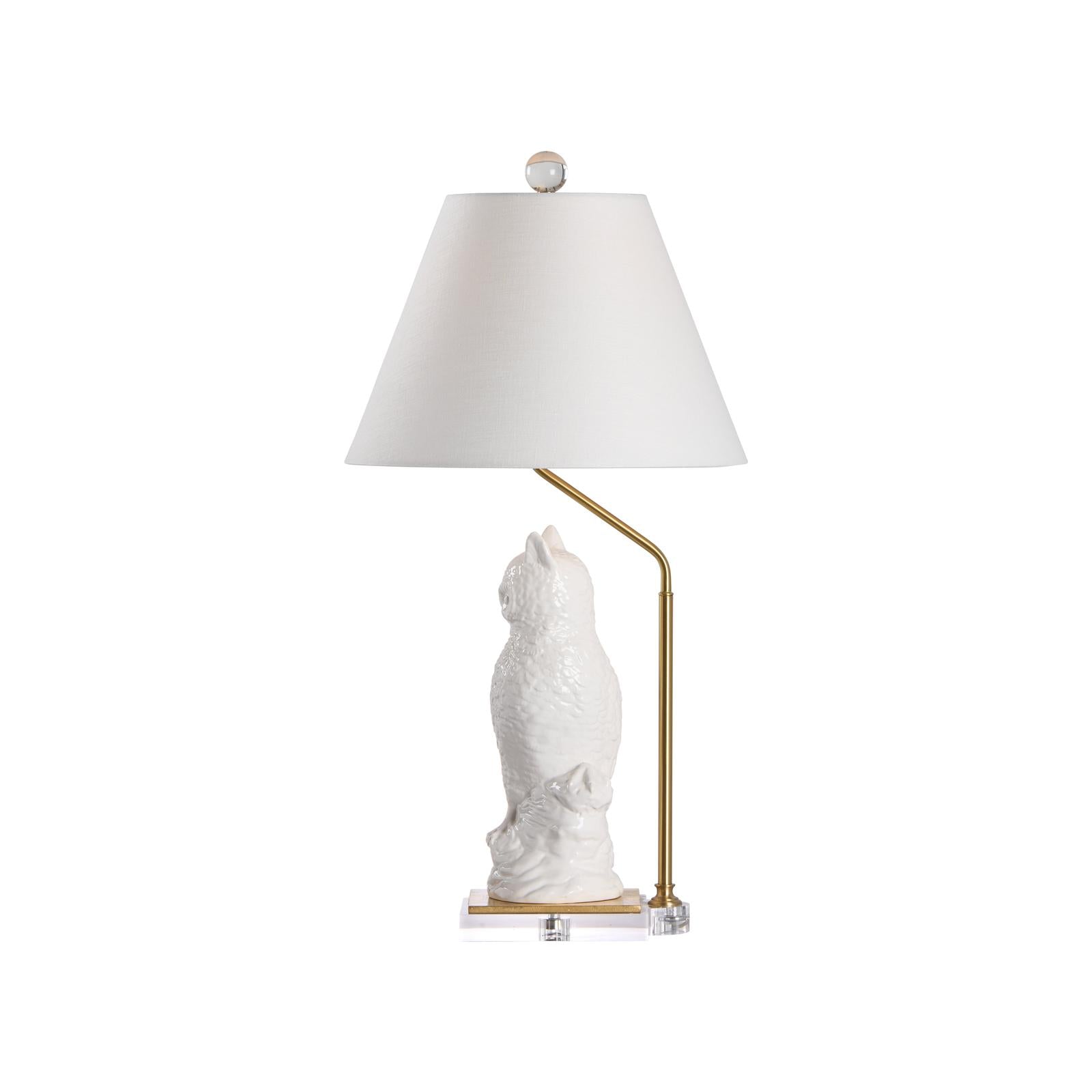 Chelsea House Hoot Table Lamp, Left