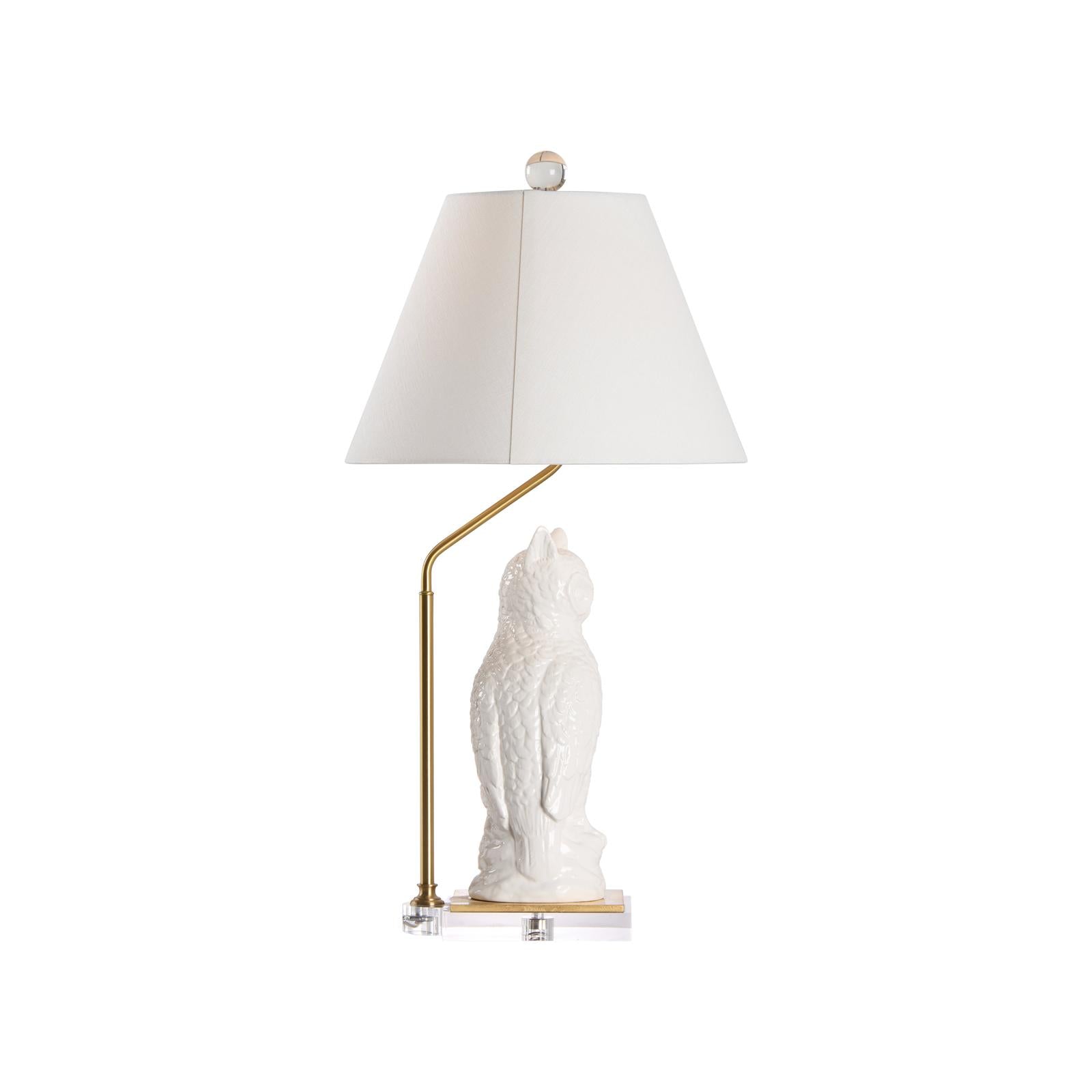 Chelsea House Hoot Table Lamp, Left