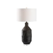 Chelsea House Furrow Black Table Lamp
