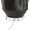 Chelsea House Furrow Black Table Lamp