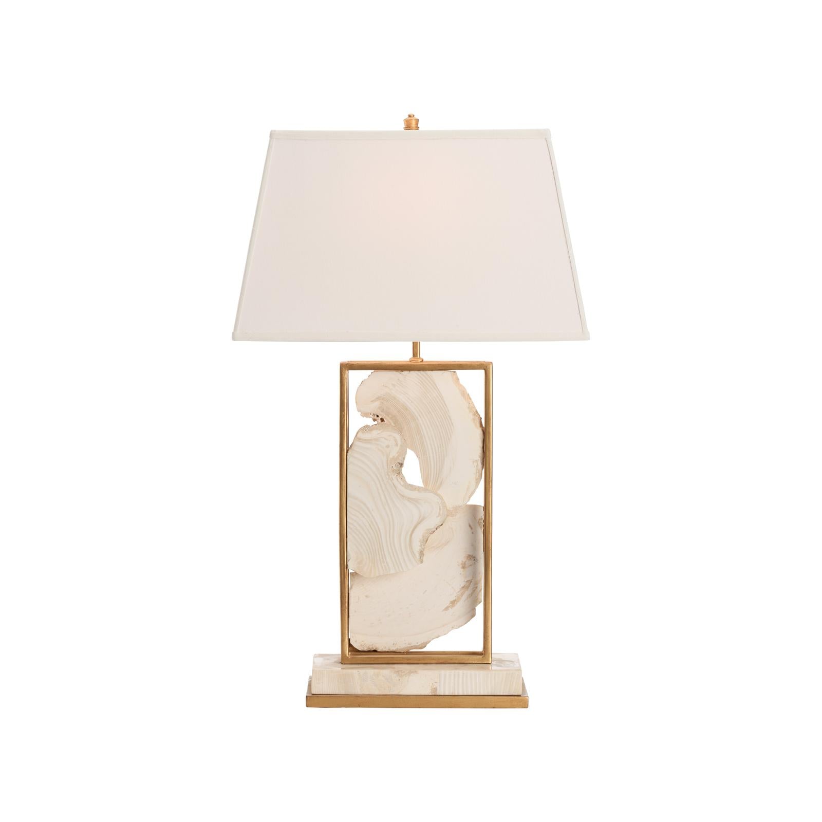 Chelsea House White Stone Table Lamp