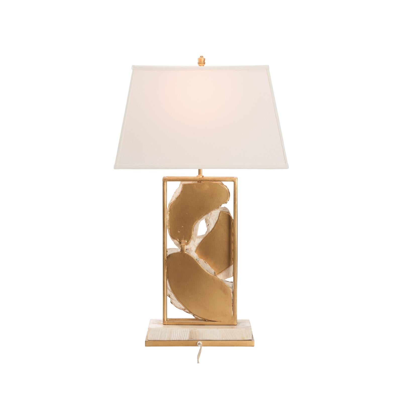 Chelsea House White Stone Table Lamp