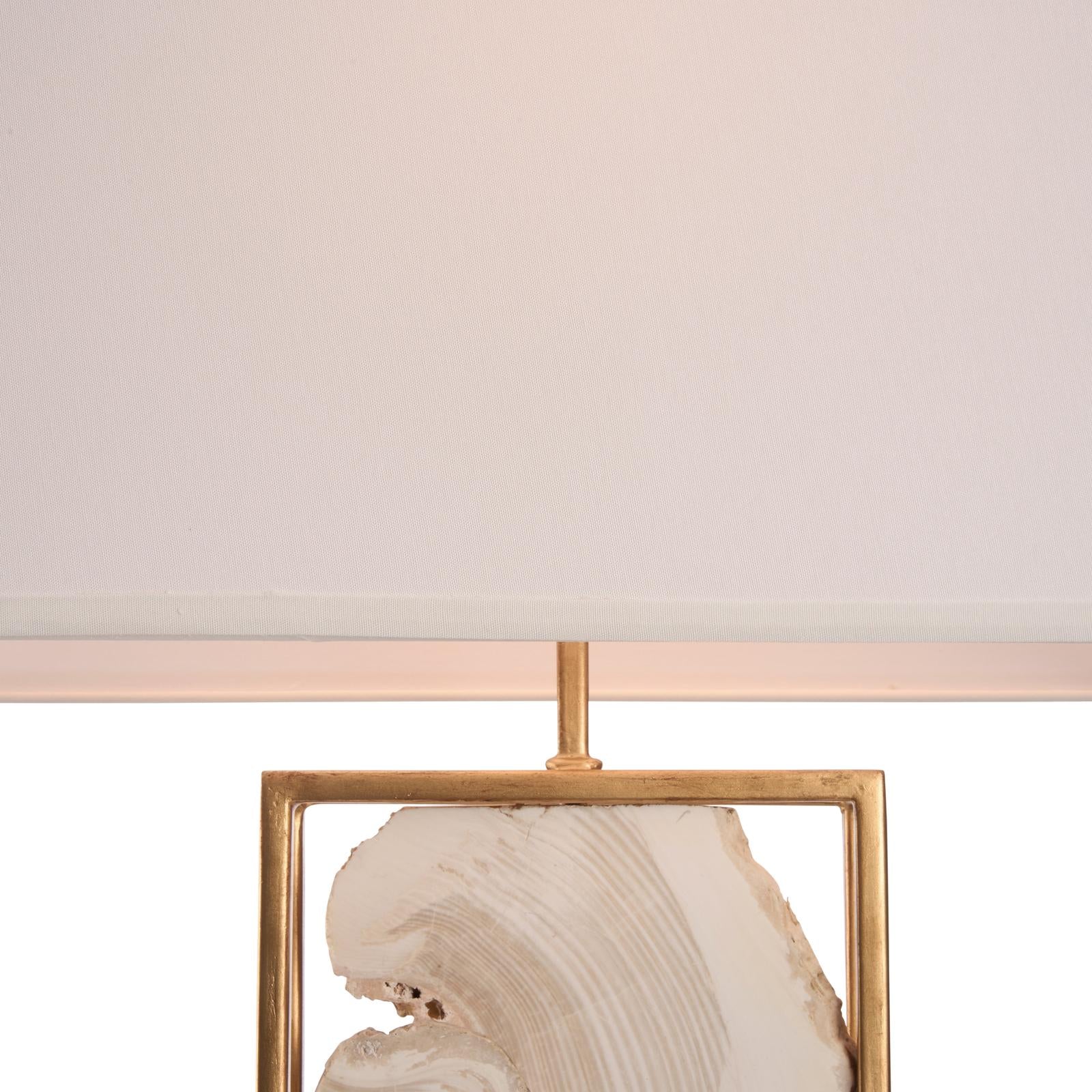 Chelsea House White Stone Table Lamp