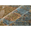 Feizy Pearson 39SCF Modern Abstract, Blue/Ivory/Brown, Rug