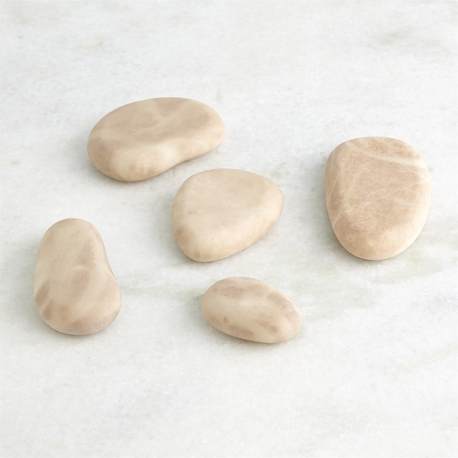 Global Views Albaster River Rocks Set of 5 - Thumbnail 4