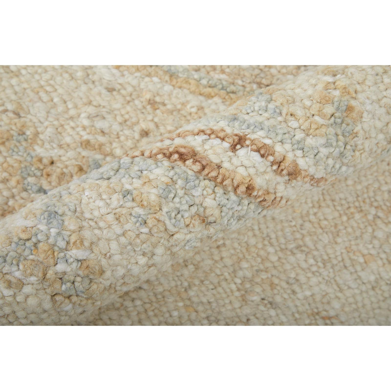 Feizy Grafton 69FLF Transitional Floral & Botanical Rug in Ivory/Orange/Gray