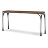 Century Furniture Mesa Stocked Flat Iron Console Table