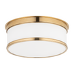 Hudson Valley Lighting Geneva 1 Light 9.25 inch Flush Mount Ceiling Light