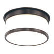 Hudson Valley Lighting Geneva 1 Light 9.25 inch Flush Mount Ceiling Light