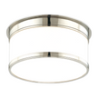 Hudson Valley Lighting Geneva 1 Light 9.25 inch Flush Mount Ceiling Light