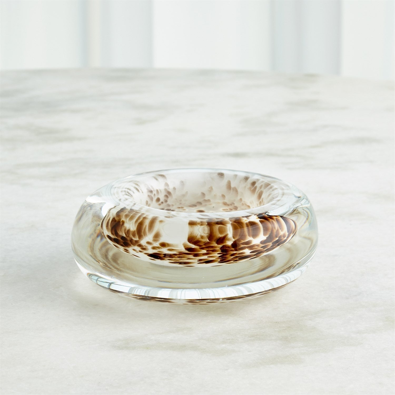 Global Views Brown Spots Ludlow Bowl