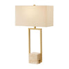 Uttermost Warrick Modern Travertine Table Lamp