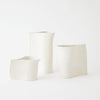 Global Views Windy Matte White Vase