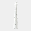 Global Views Spotted White and Black Vase Clearance