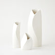 Global Views Willow White Vase