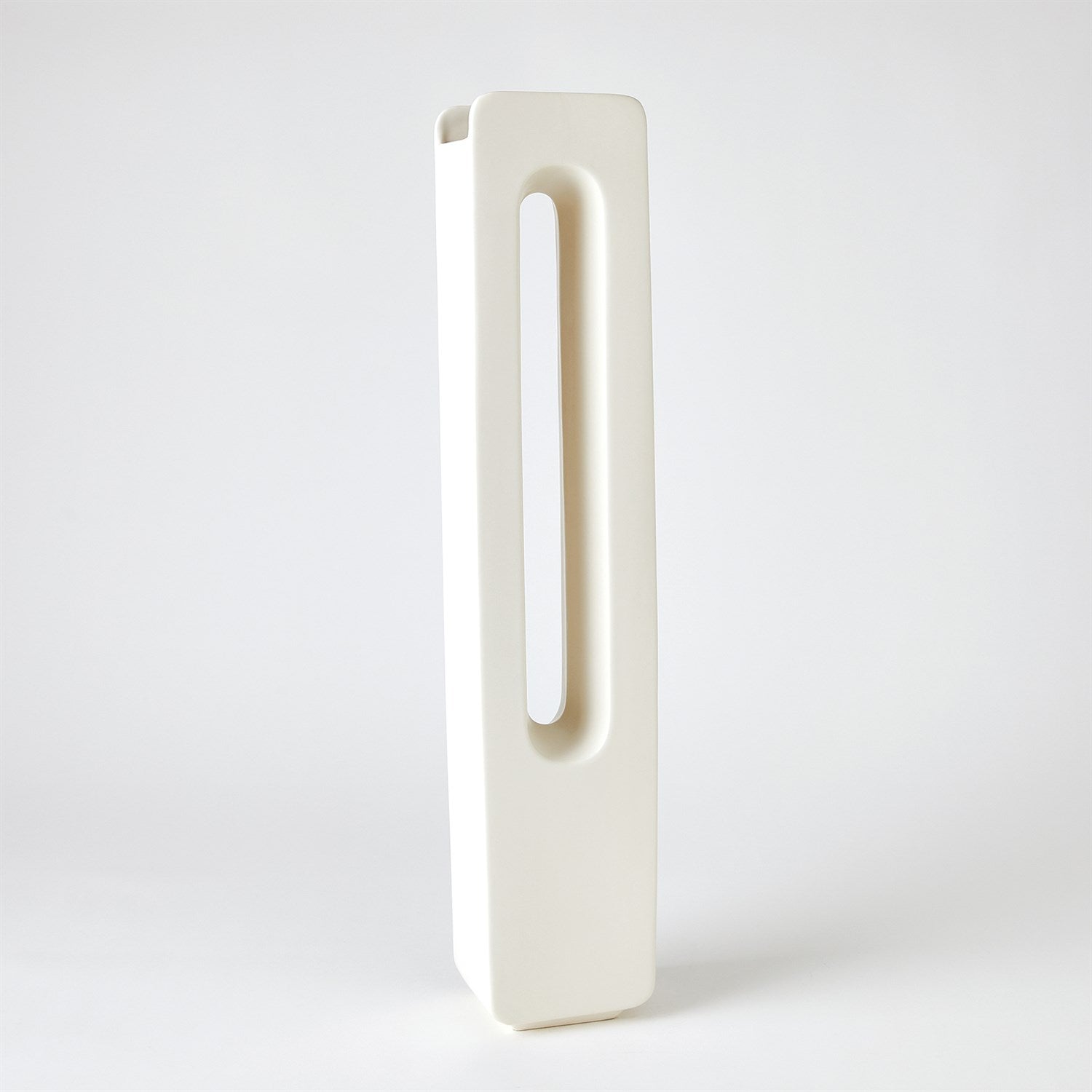 Global Views White Rectangle Vase