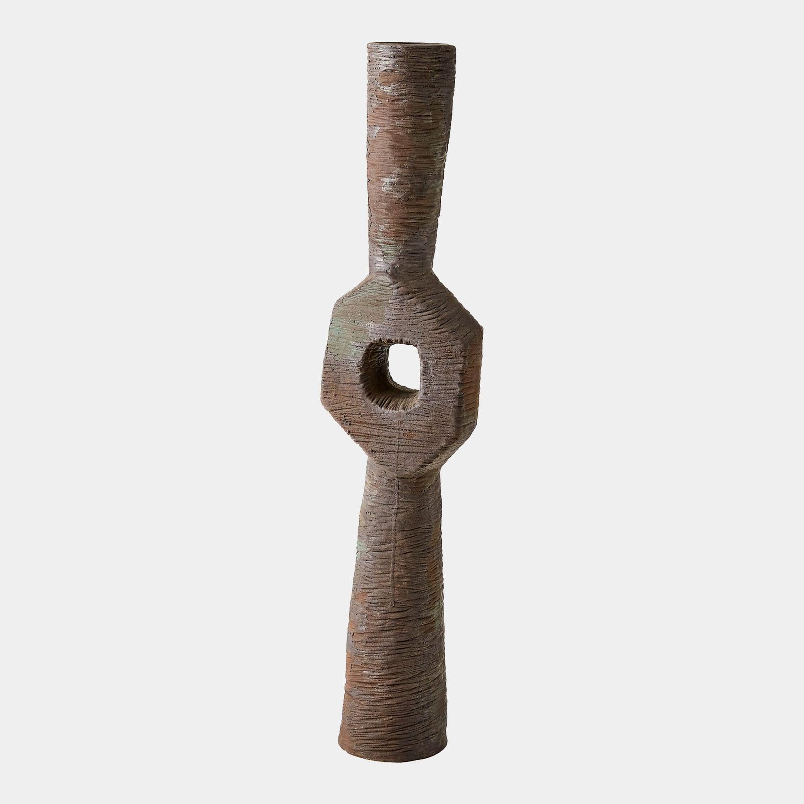 Global Views Rugged Brown Ebba Vase