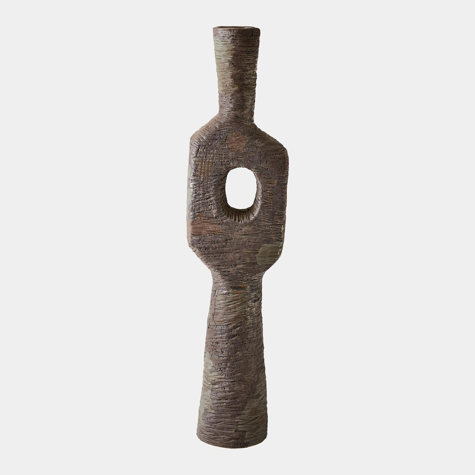 Global Views Rugged Brown Ebba Vase