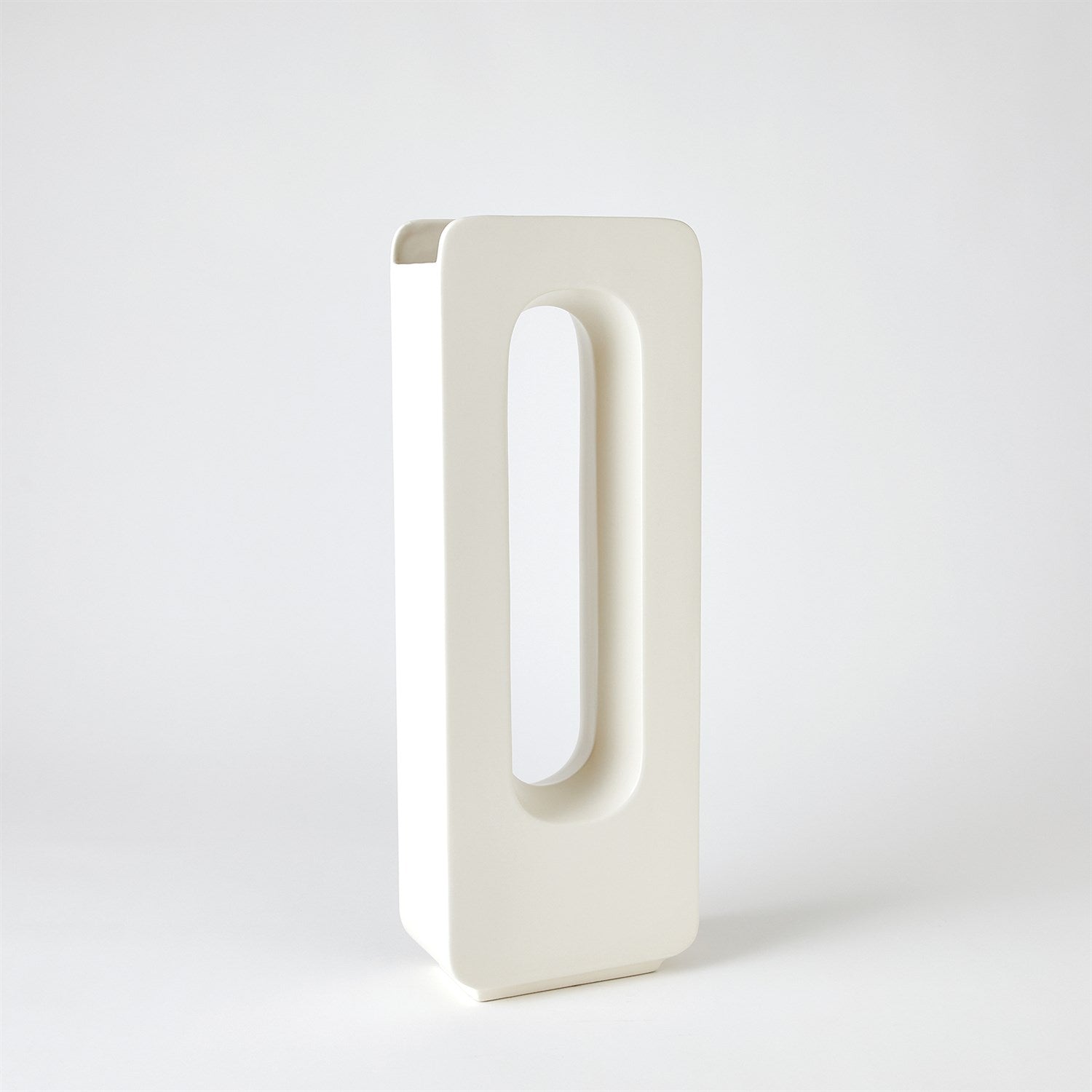 Global Views White Rectangle Vase