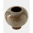 Global Views Allium Gray Splotch Vase