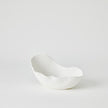 Global Views Matte White Horn Bowl