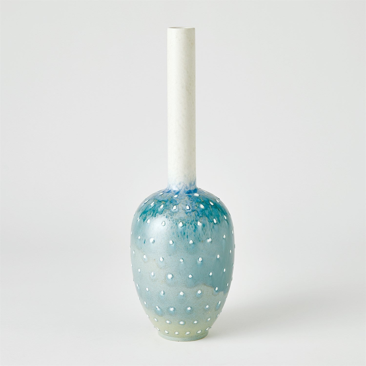 Global Views Lambs Ear Spotted Vase