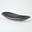 Global Views Matte Black Oblong Platter Bowl