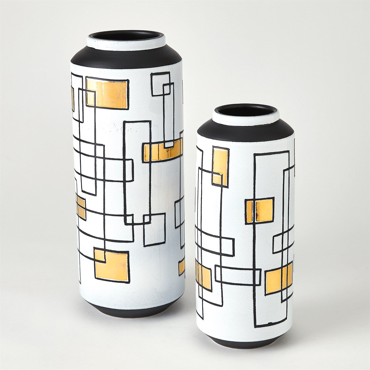 Global Views Sgraffito Vase Clearance