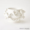 Global Views White Twisted Vine Bowl