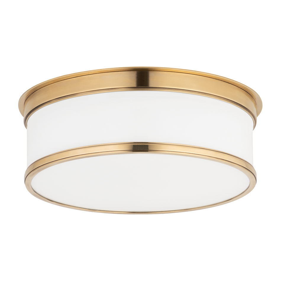 Hudson Valley Lighting Geneva 2 Light 12.25 inch Flush Mount Ceiling Light