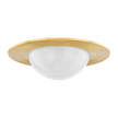 Hudson Valley Lighting Geraldton 1 Light 21 inch Flush Mount Ceiling Light