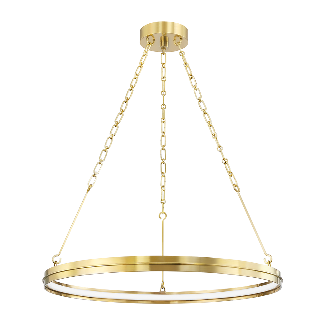 Hudson Valley Lighting Rosendale 1 Light 28 inch Chandelier Ceiling Light