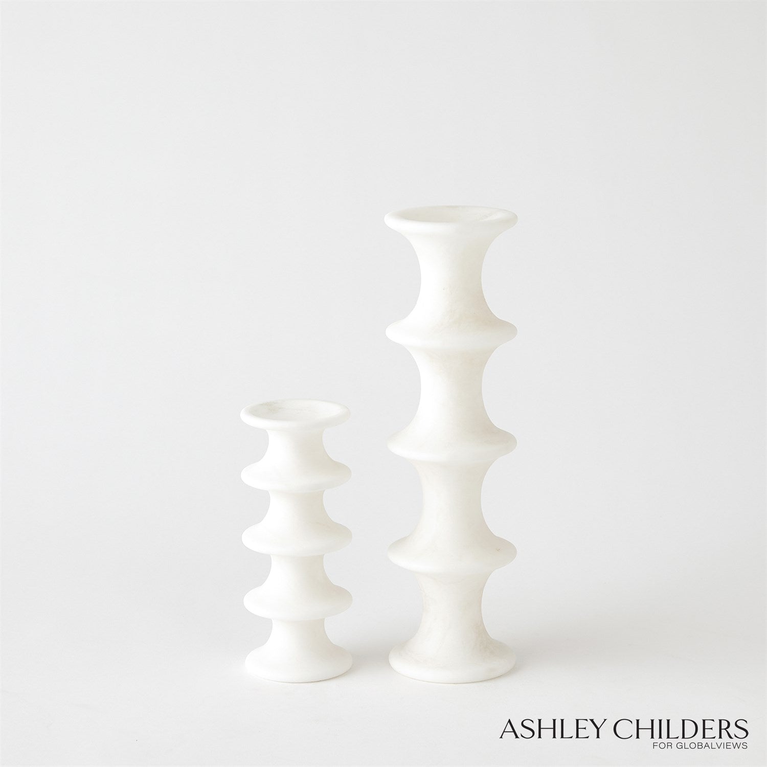 Global Views Ridge Candlestick by Ashley Childers