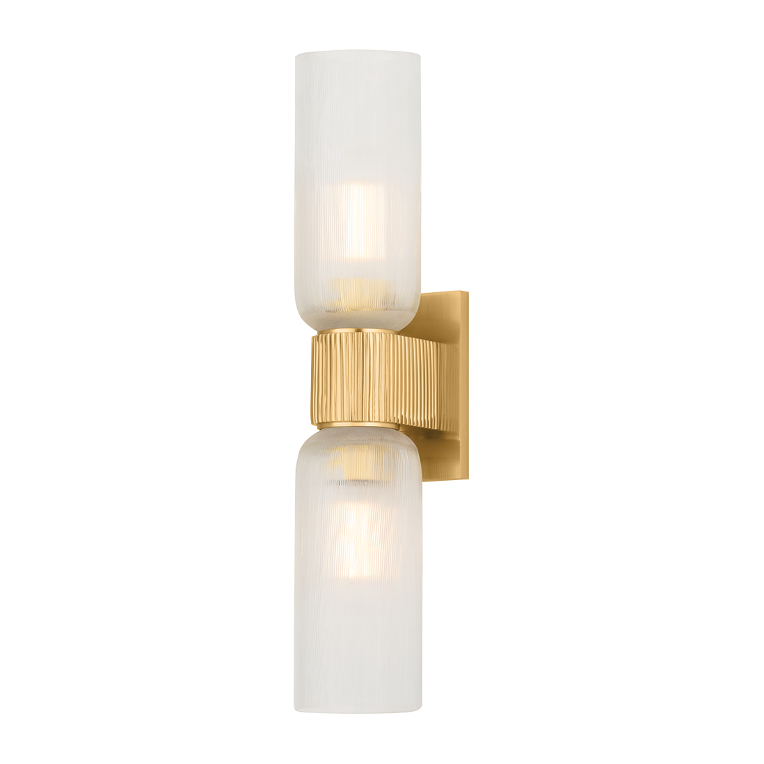 Hudson Valley Lighting Irondale 2 Light 4.25 inch Aged Brass Wall Sconce Wall Light
