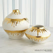 Global Views Gold Drips Nuove Vase