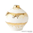 Global Views Gold Drips Nuove Vase