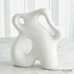 Global Views Matte White Ronan Sculpture