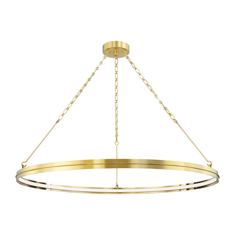 Hudson Valley Lighting Rosendale 1 Light 42 inch Chandelier Ceiling Light