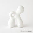 Global Views Matte White Ronan Sculpture
