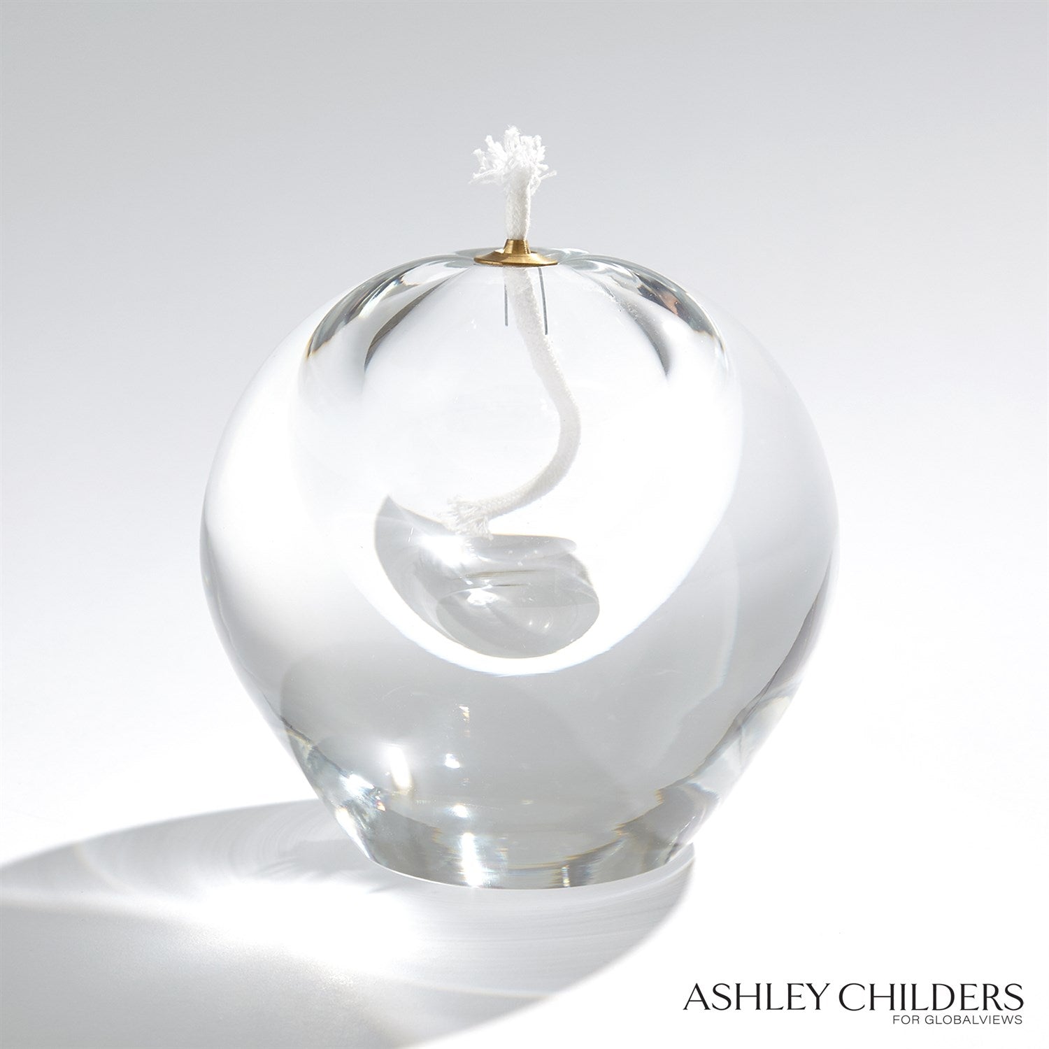 Global Views Clear Daphne Oil Candle by Ashley Childers