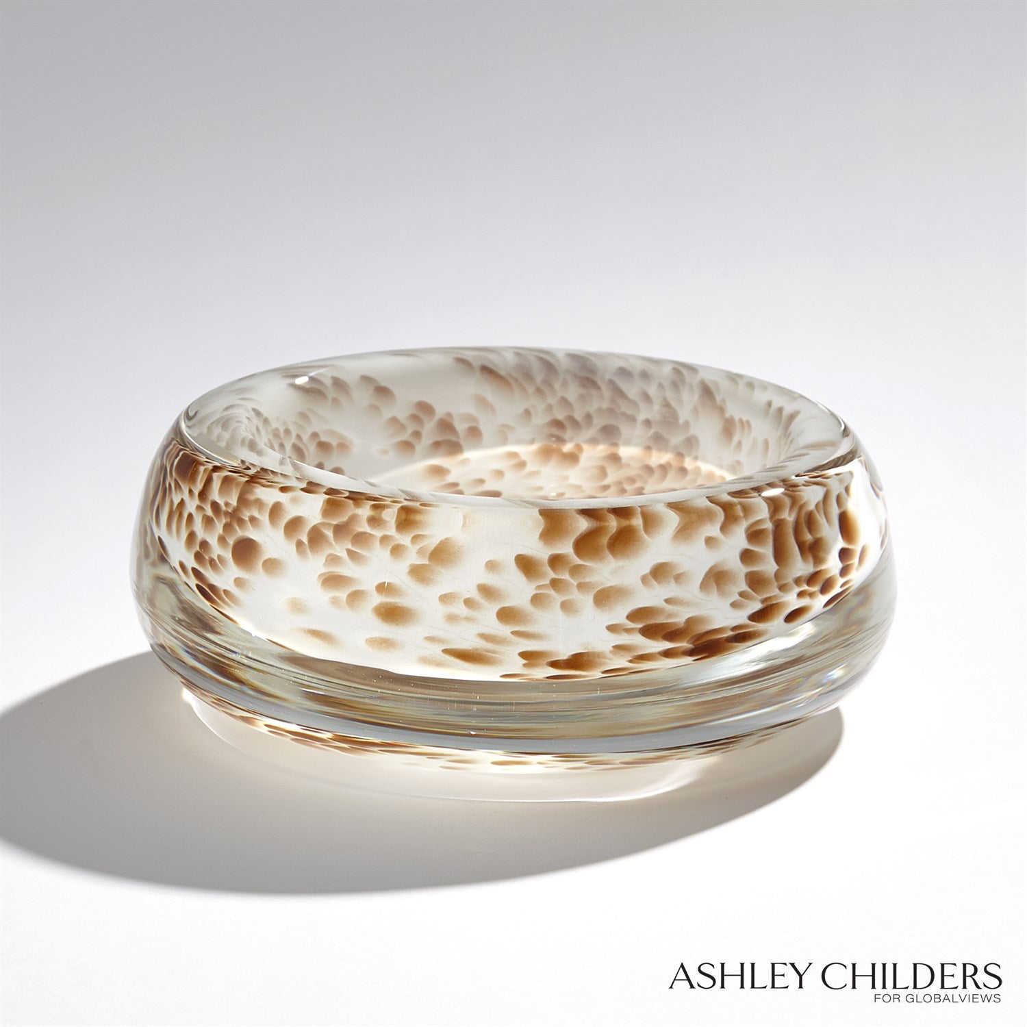 Global Views Brown Spots Ludlow Bowl