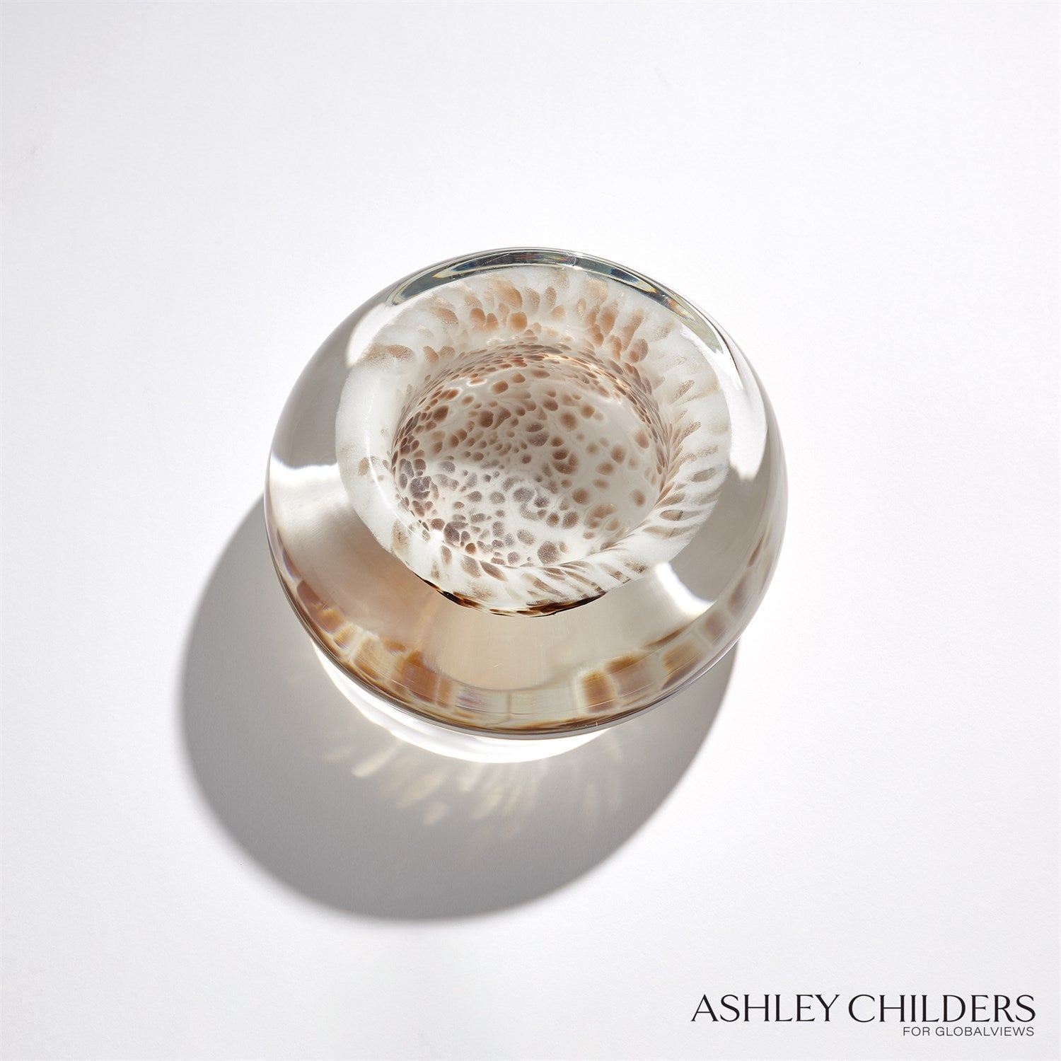 Global Views Brown Spots Ludlow Bowl