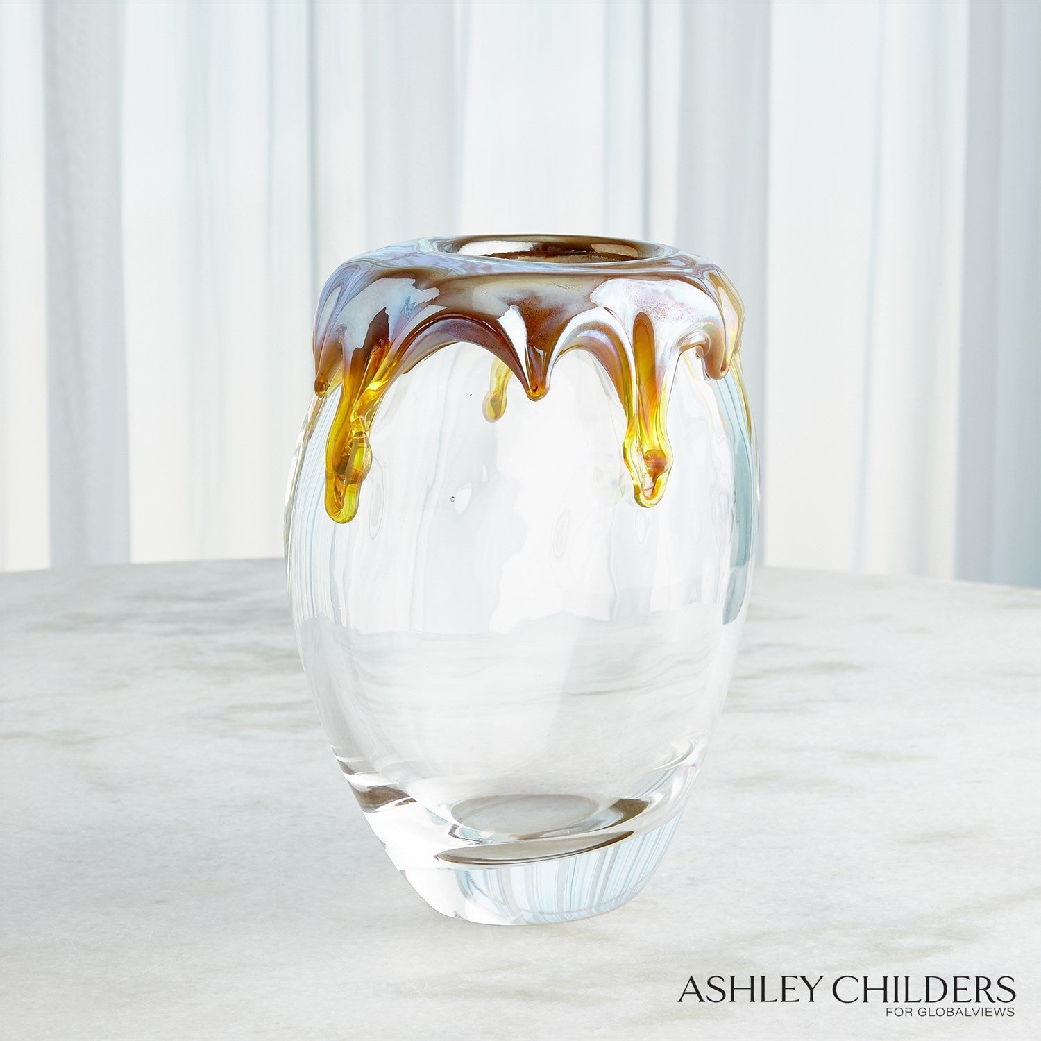 Global Views Drip Slip Honey Pot