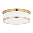 Hudson Valley Lighting Geneva 3 Light 15.25 inch Flush Mount Ceiling Light