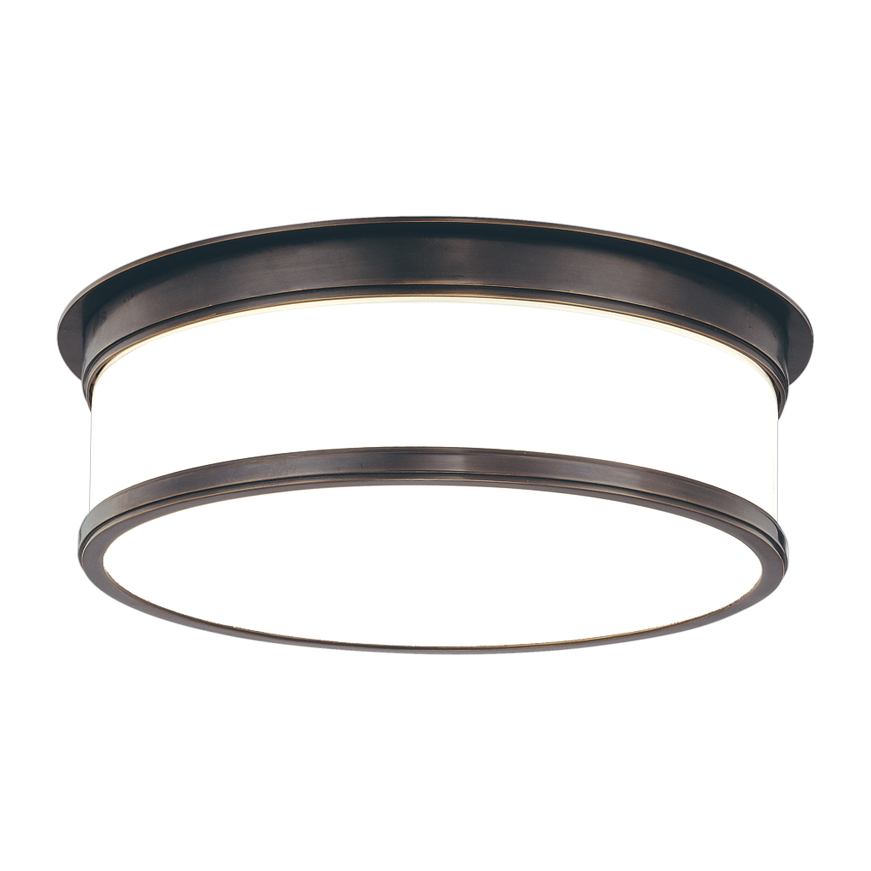 Hudson Valley Lighting Geneva 3 Light 15.25 inch Flush Mount Ceiling Light