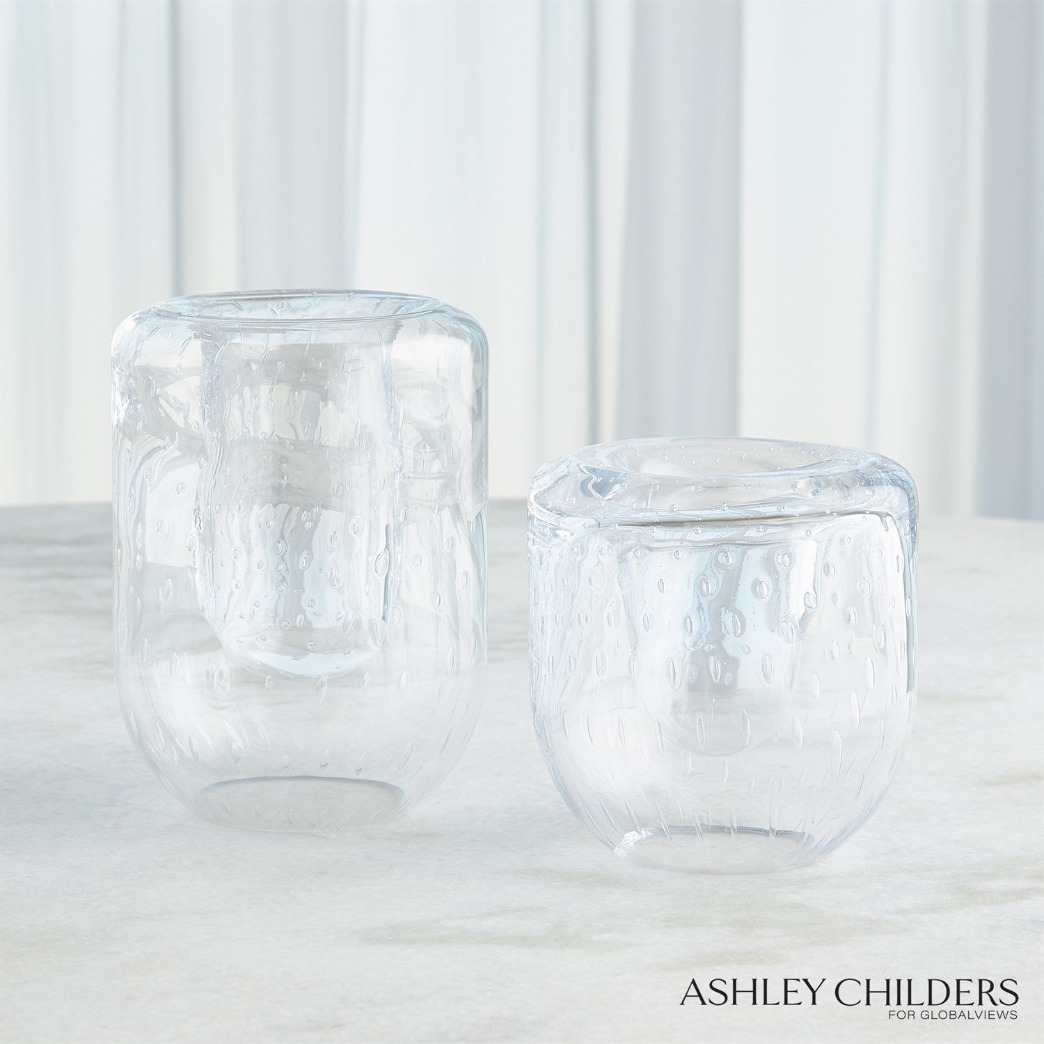 Global Views Clear Seeded Double Take Collection Clearance