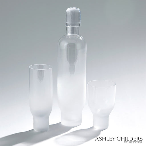 Global Views Nelle Decanter & Glass by Ashley Childers